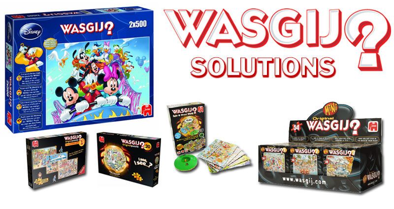 iets Gemoedsrust zondag Wasgij Jigsaws completed solutions and full list of puzzles