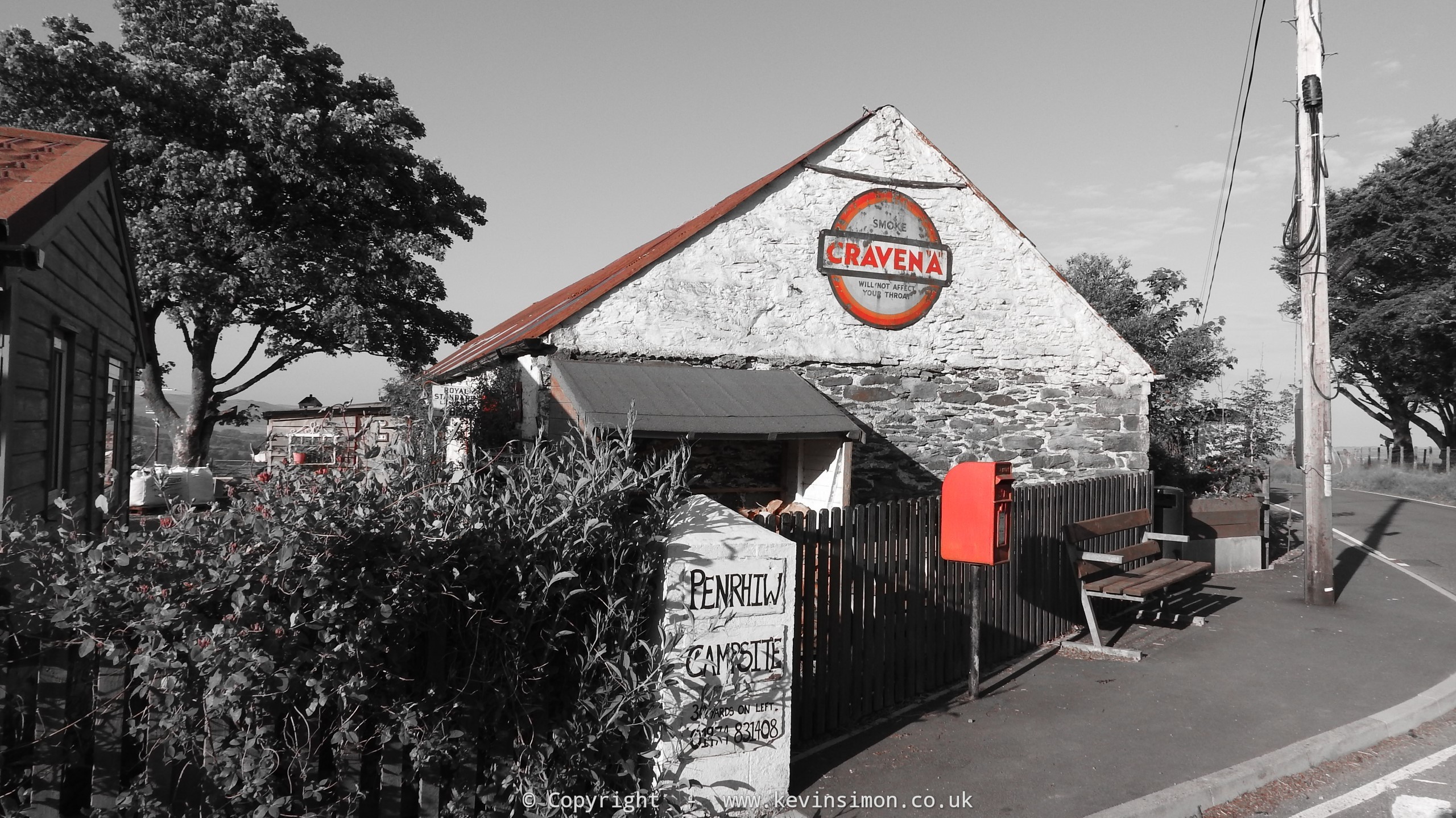 6 day Break at Penrhiw Campsite North Wales